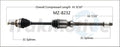 CV AXLE SHAFT