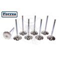 Ferrea Nissan VG30ET 36.1mm 8mm 124.5mm 20 Deg Flo +1mm Super Alloy Exhaust Valve - Set of 6