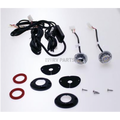 LIGHT BAR PART HIDEALIGHT LED FLASHER PAIR AMBER CLEAR LENS