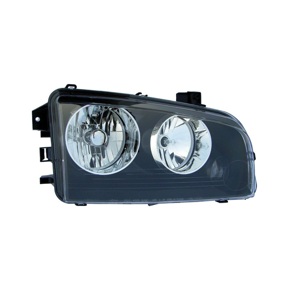 RH HEADLAMP ASSY COMPOSITE; HALOGEN; TO 11806; ASSY; CHARGER 0607