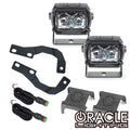 Oracle 10-23 Toyota 4Runner (5th Gen) A-Pillar Hood Mount Brackets w/ VEGA Series 2 Spotlights