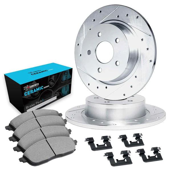 R1 Concepts silver auto part