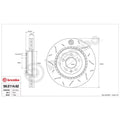 Brembo 06-16 Audi Q7 Rear TY3 Sport Disc Rotor - 330X28