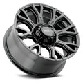 ULTRA 17X9 6X135 BP +18 O/S 5.71 BS ALL GLOSS BLACK WITH CLEARCOAT