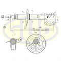 KYB Shocks & Struts AGX Front Right Toyota Corolla 93-02