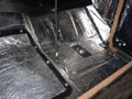 FIREWALL CUSTOM INSULATION KIT POLYMER BLACK BACKING SILVER