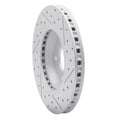 R1 06-10 Pontiac Solstice Front Left Drilled & Slotted Geo-Carbon Rotor