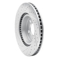 DFC 05-07 Subaru Impreza Rear Right Drilled & Slotted Geoperformance Rotor