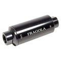 Fragola Fuel Filter -10AN In/Out 10 Micron Black