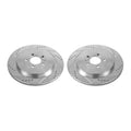 Power Stop 13-14 Ford Mustang Rear Evolution Drilled & Slotted Rotors - Pair