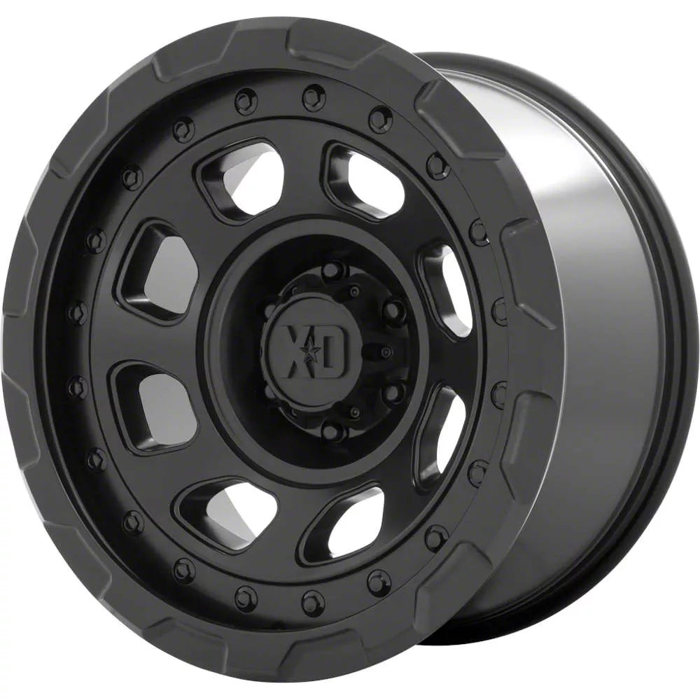XD861 17X9 5X5.0 S-BLK -12MM
