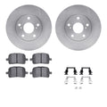 R1 Concepts Brake Rotor- Blank with Optimum Oe Pads Hdw Fits Lexus ES300