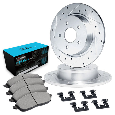 R1 Concepts silver auto part