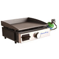 17IN GRIDDLE WITH 1LB REGULATOR AND RV MOUNTING BRACKET/STAND