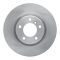 R1 95-02 BMW M3 Left Front Drilled & Slotted Black Brake Rotor