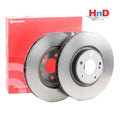 Brembo 17-20 Mercedes-Benz C43 AMG/2016 C450 AMG/17-20 GLC43 AMG Rear Premium OE Equivalent Rotor