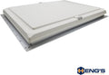 17" X 24" EXIT VENT WHITE