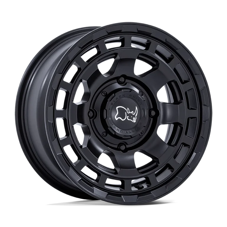 BLACK RHINO HARD ALLOYS - UTV BU002 15X7 4X110 M-BLK 10MM - BU002MX15704010
