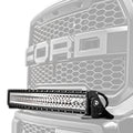~(5 lbs. 14X9X8)~ 2017 Ford F150 Raptor Front Bumper Top LED Light Bar Mounts(Brackets Only) - to mount 40 IN Curved ZROADZ LED or Similar Style light