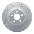 DFC 19-24 BMW X2 Rear Right Drilled & Slotted Geoperformance Rotor