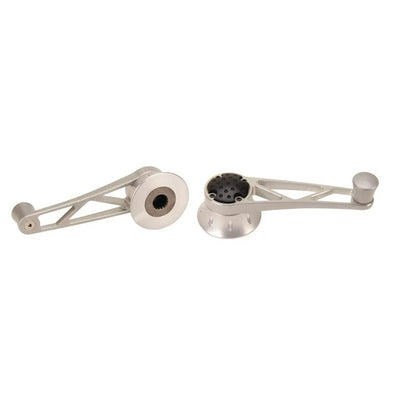 PRO TOURING WINDOW CRANK H&LE SET TRUSS GRAY 1949 & UP GM & D