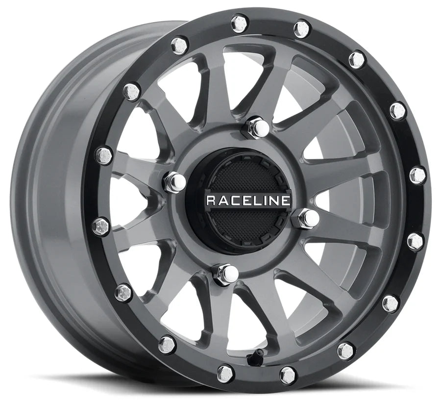A95SG TROPHY UTV STEALTH GREY 15X6 4X156 +40mm