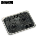 GLASS COVER POINTED RAL9005