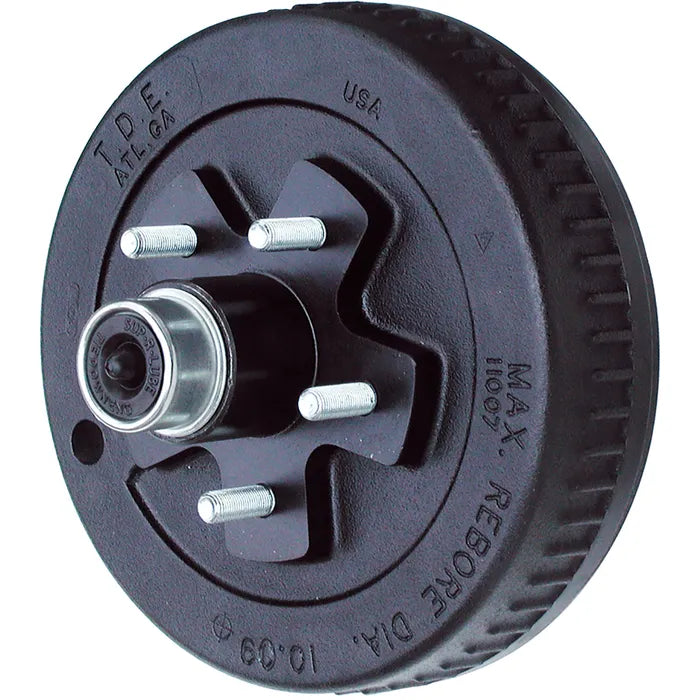 HUB DRUM 10-IN W/BRGS SEAL GRE