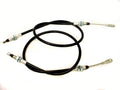 87-01 YJ or XJ Cherokee w Ford 8.8 Disc Brake Rear Axle Emergency Brake Cables