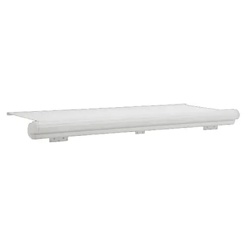 REPLACEMENT FABRIC SLIDE TOPPER DELUXE PLR WHT 75IN