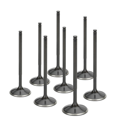 Supertech Honda D16Z6/D16Y/D15B/D17A Black Nitrided Intake Valve - Set of 8