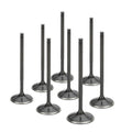 Supertech Honda D16Z6/D16Y/D15B/D17A Black Nitrided Intake Valve - Set of 8