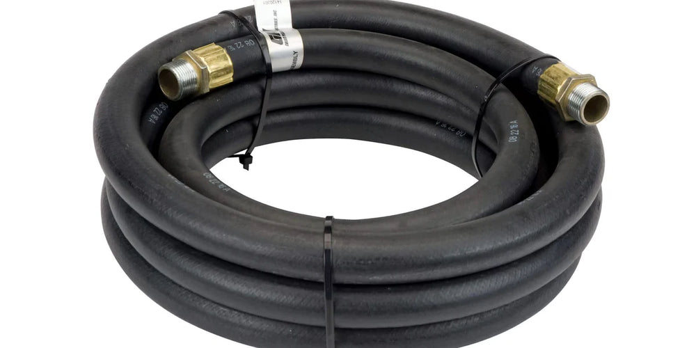 HOSE FUEL 3/4 NPT X 3/4 X 20FT W/SPG