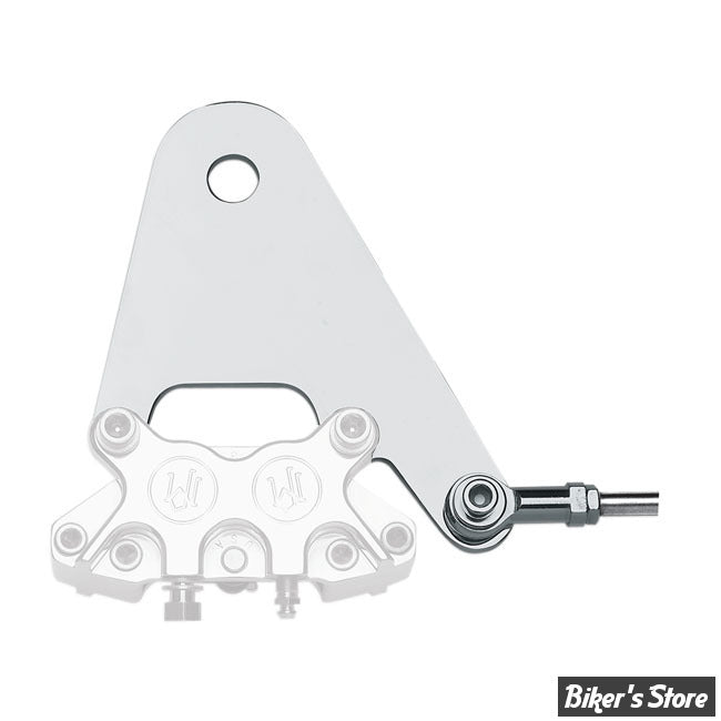 Performance Machine Rear Bracket Assy - Universal - Alum - Polished
