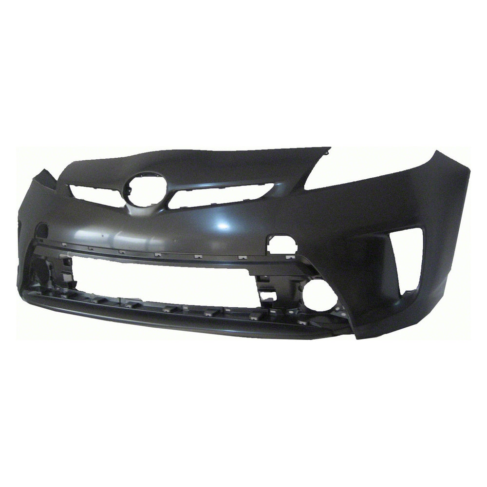CAPA FRT BUMPER COVER W/O PARK ASSIST; PRIME TOYOTA PRIUS 1618