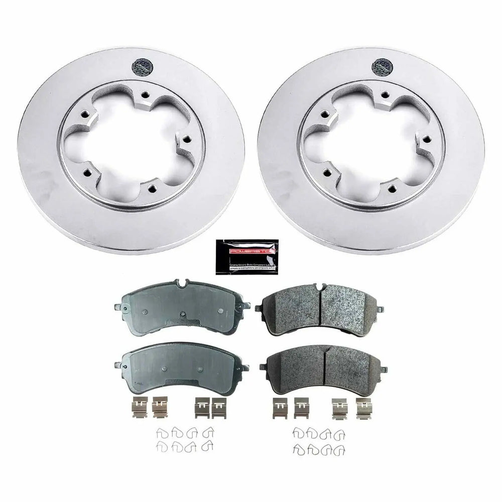 Power Stop 2020 Ford Transit-150 Rear Z17 Coated Brake Kit