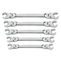 SET WR FLEX FLR NUT SAE 5PC
