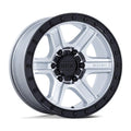 KM551 17X8.5 6X5.5 MACH GBLK-LP -10