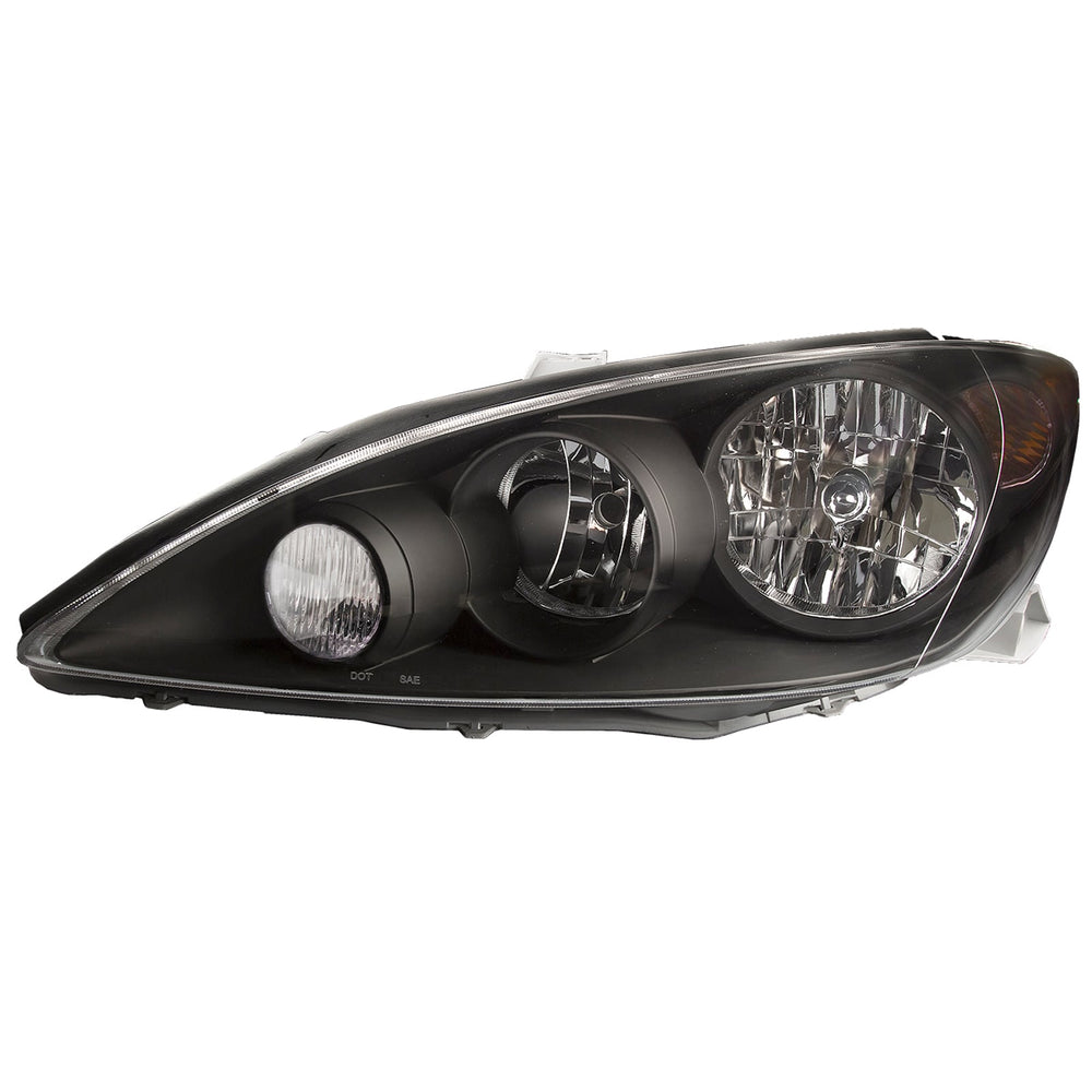 LH HEADLAMP ASSY COMPOSITE; SE; BLACK; USA BUILT; CAMRY 0506