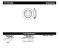 StopTech Power Slot 03-09 Toyota 4 Runner / 03-09 Lexus GX470 Drilled & Slotted Left Rear Rotor