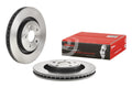 Brembo 06-10 Jeep Grand Cherokee Front Premium UV Coated OE Equivalent Rotor