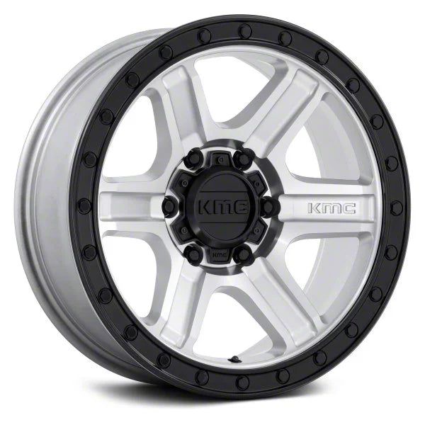 KM551 17X8.5 6X135 MACH GBLK-LP 18M