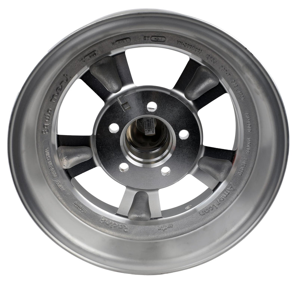 AMERICAN RACING VINTAGE VN309 15X5 5X4.75 SLV MACH-LP -6MM - VN3095561