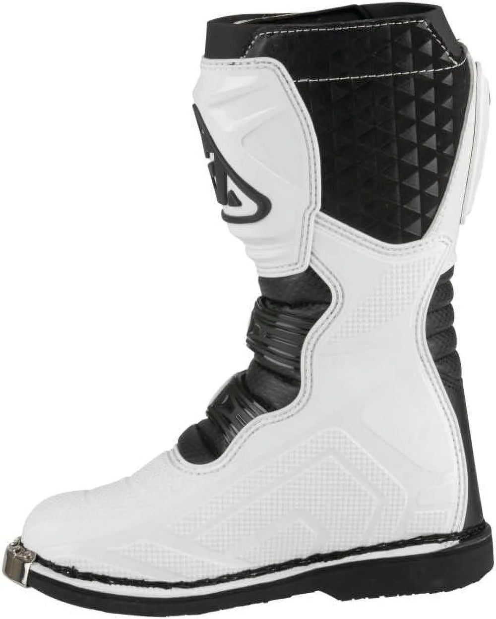 Answer AR1 Boots Black/White Youth Size - 4