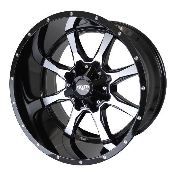 MO970 18X10 5X4.5 SG-BLK MILL -24MM
