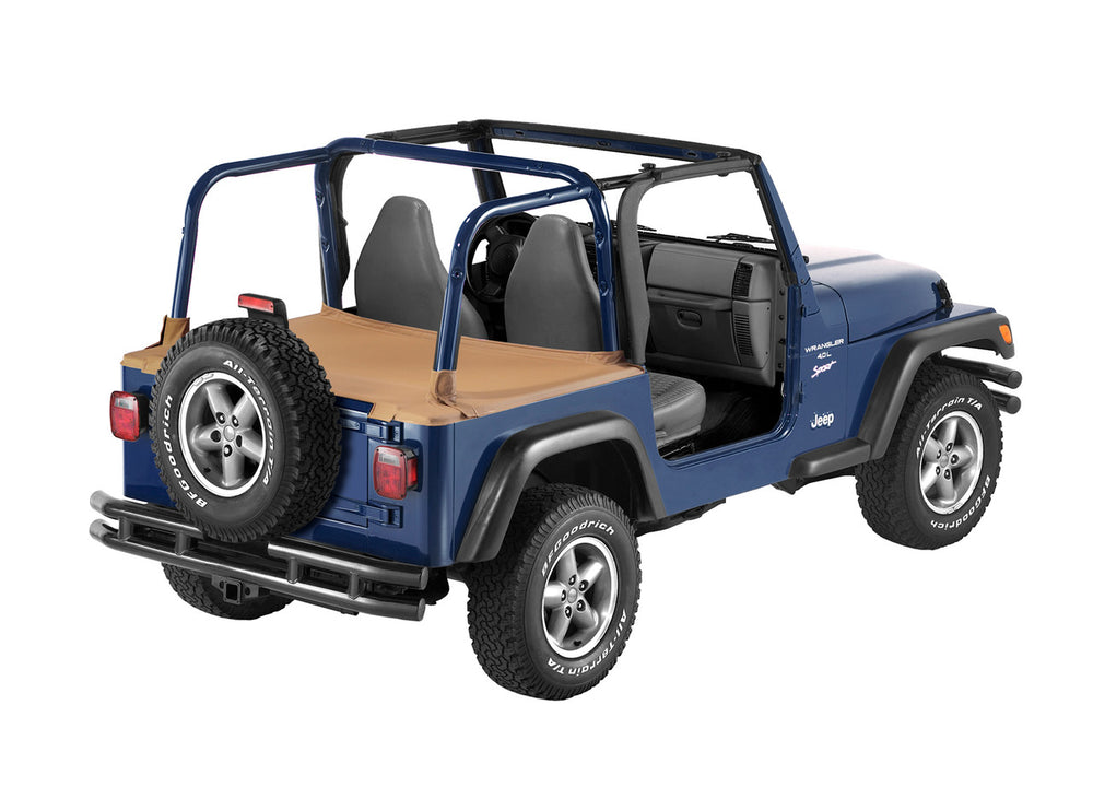 Jeep 1997-2002 Wrangler TJ; NOTE For factory hardtop (removed)