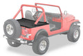 Jeep 1997-2002 Wrangler TJ; NOTE For factory hardtop (removed)