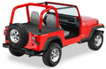 Jeep 1997-2002 Wrangler TJ; NOTE For factory hardtop (removed)