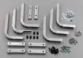 Lund 10-12 Chevy Colorado Ext. Cab EZ Running Board Mounting Bracket Kit - Brite