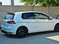 Maxton Rear Diffuser and Rear Side Splitters VW Golf VII 14-17 GTI